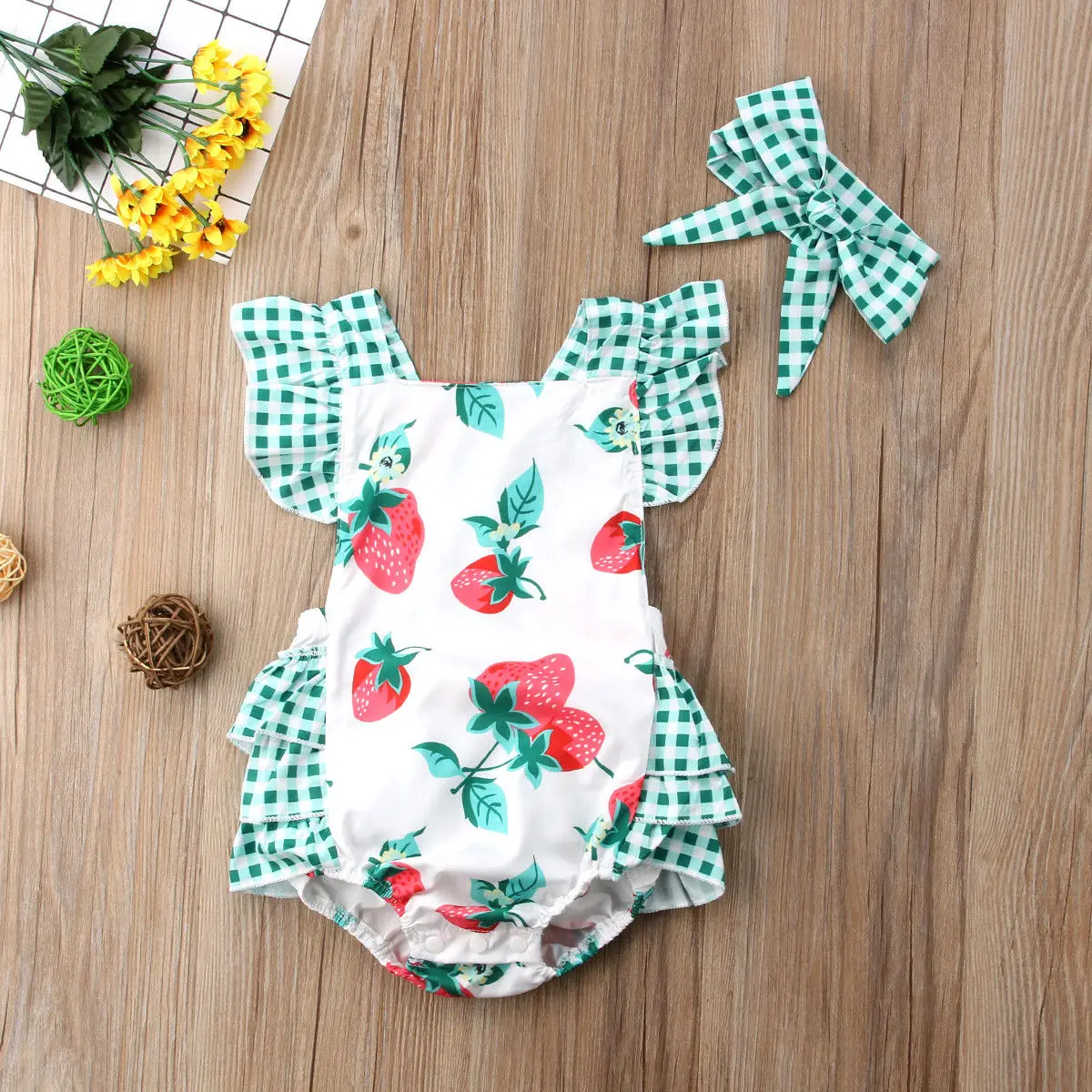 Newborn Baby Girls Romper Jumpsuit Bodysuit Infant Headband Clothes Outfits Set New Toddler Infant Newborn Kids 2Pcs
Newborn Baby Girls Romper Jumpsuit Bodysuit Infant Headband Clothes Outfits Set New Toddler Infant Newborn Kids 2Pcs