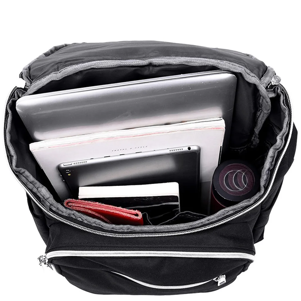 Fashion Mother Baby Maternity Bag Multi-functional USB Large Capacity Backpack High Quality Solid Color Polyester Women Backpack
Fashion Mother Baby Maternity Bag Multi-functional USB Large Capacity Backpack High Quality Solid Color Polyester Women Backpack