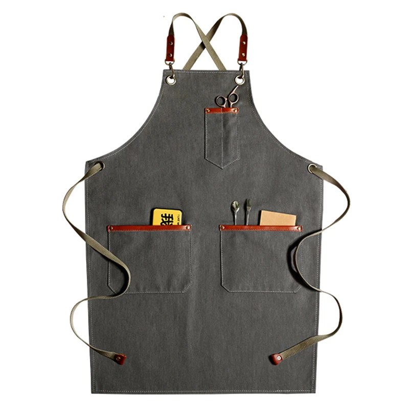 Bibs Canvas Aprons for Women Men BBQ Senior Chef Home Kitchen Apron Dress Barber Hairdresser Cafe Clean Cook Waiter Custom logo
Bibs Canvas Aprons for Women Men BBQ Senior Chef Home Kitchen Apron Dress Barber Hairdresser Cafe Clean Cook Waiter Custom logo