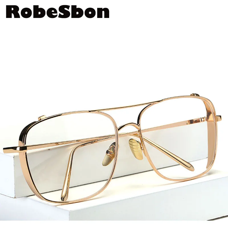 2019 New Brand Gold Clear Eyeglasses Frame Men Big Myopia Glasses Women Computer Glasses Frame Business Men Eyewear Frame Newest
2019 New Brand Gold Clear Eyeglasses Frame Men Big Myopia Glasses Women Computer Glasses Frame Business Men Eyewear Frame Newest