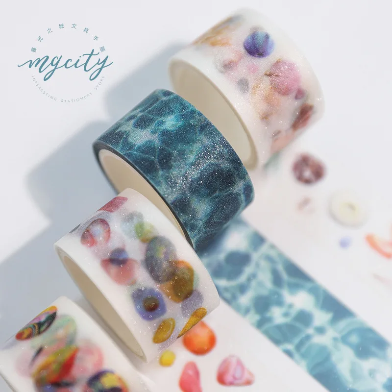 Pearlescent Grinding Pet Soft Stones Decorative Washi Tape DIY Scrapbooking Masking Tape School Office Supply
Pearlescent Grinding Pet Soft Stones Decorative Washi Tape DIY Scrapbooking Masking Tape School Office Supply