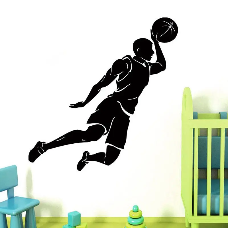 Basketball Player Sticker Sports Decal Muurstickers Posters Vinyl Wall Decals Parede Decor Mural Basketball Sticker
Basketball Player Sticker Sports Decal Muurstickers Posters Vinyl Wall Decals Parede Decor Mural Basketball Sticker