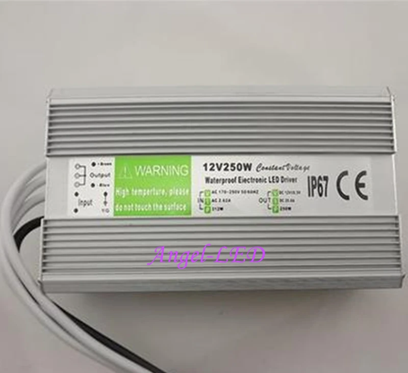 best price 12V 250W 20.83A Waterproof Electronic LED Driver Transformer Power Supply For Light Strip Switch power supply | Лампы и