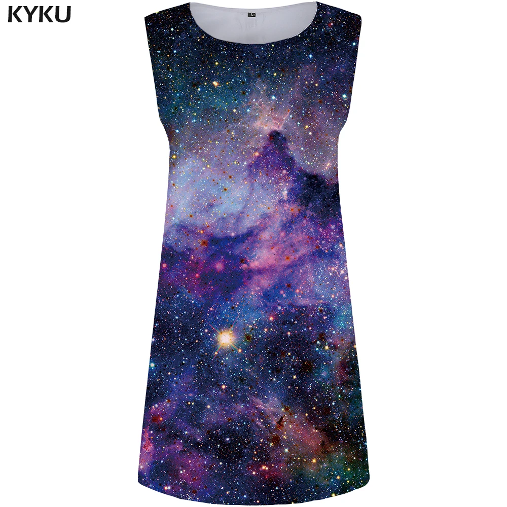 KYKU Galaxy Dress Women Blue Party Wrap Cloud 3d Print Beach Space Sexy Punk Rock Womens Clothing Summer Ladies Dresses Summer
KYKU Galaxy Dress Women Blue Party Wrap Cloud 3d Print Beach Space Sexy Punk Rock Womens Clothing Summer Ladies Dresses Summer