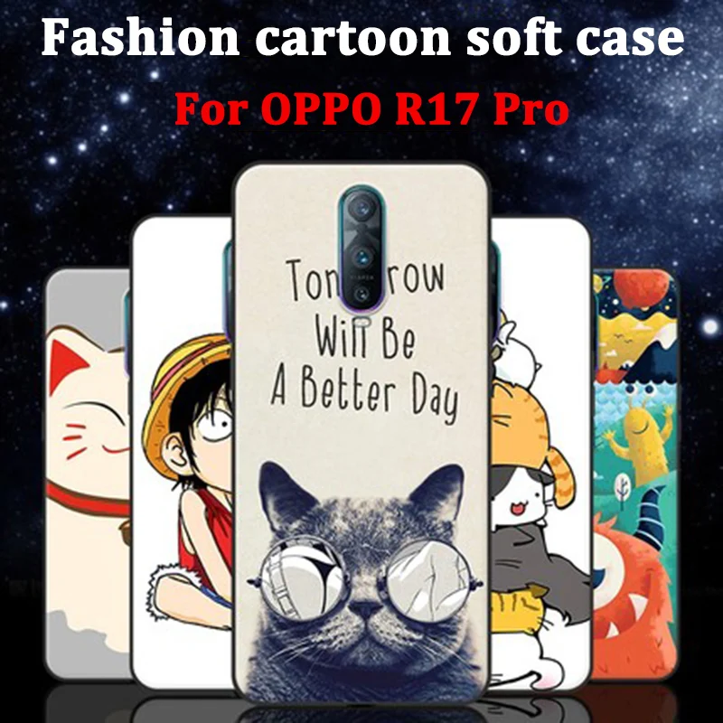 2pcs For OPPO R17 Pro Case cartoon painting Silicone soft Back Cover For OPPO R17Pro case OPPOR17 Pro phone cover coque fundas
2pcs For OPPO R17 Pro Case cartoon painting Silicone soft Back Cover For OPPO R17Pro case OPPOR17 Pro phone cover coque fundas