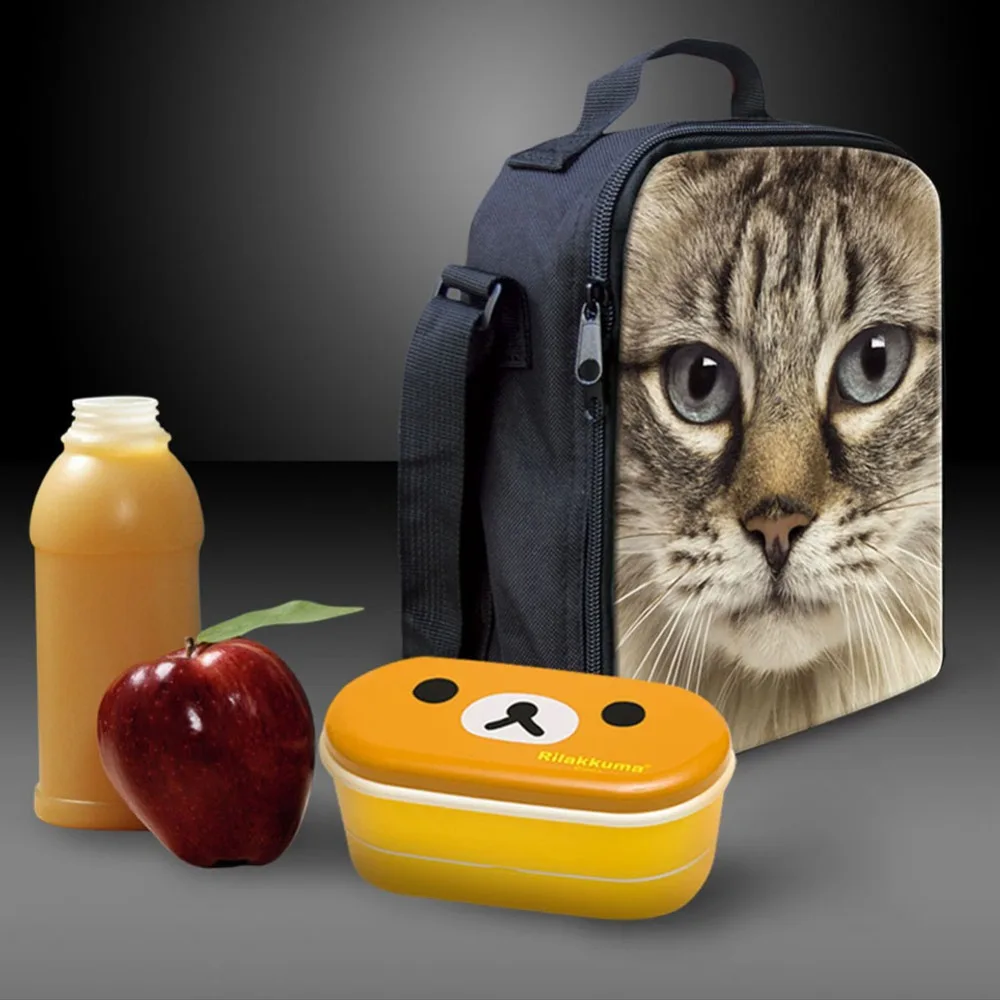 FORUDESIGNS Kids Portable Lunch Bag Anime Pokemon Prints Cartoon Picnic for Boys Thermal Box Cooler Insulated Bags | Багаж и сумки