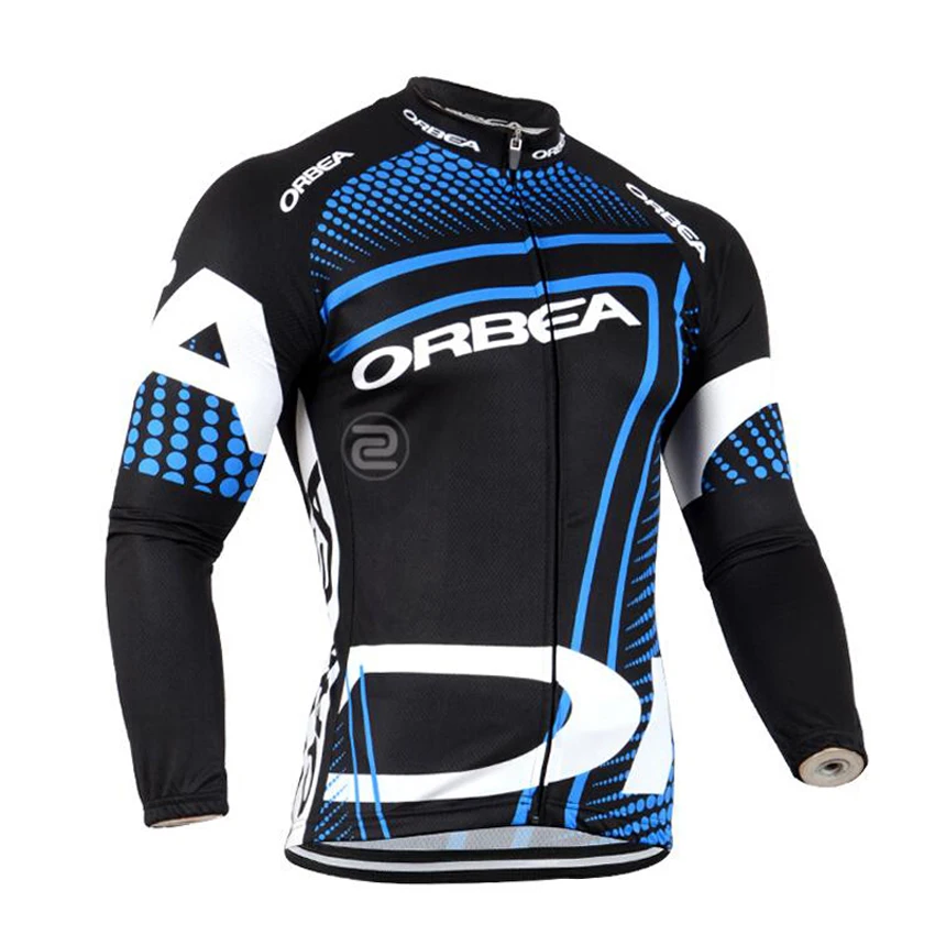 2017 Новый Pro Team ORBEA Велосипедная форма Осенние Длинные рукава Для Мужчин's