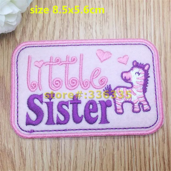 Новое поступление, 10 шт., нашивки с надписью "Little Sister", нашивки с рисунком XP аппликация для одежды аксессуары, Бесплатная доставка, 150711
Новое поступление, 10 шт., нашивки с надписью "Little Sister", нашивки с рисунком XP аппликация для одежды аксессуары, Бесплатная доставка, 150711