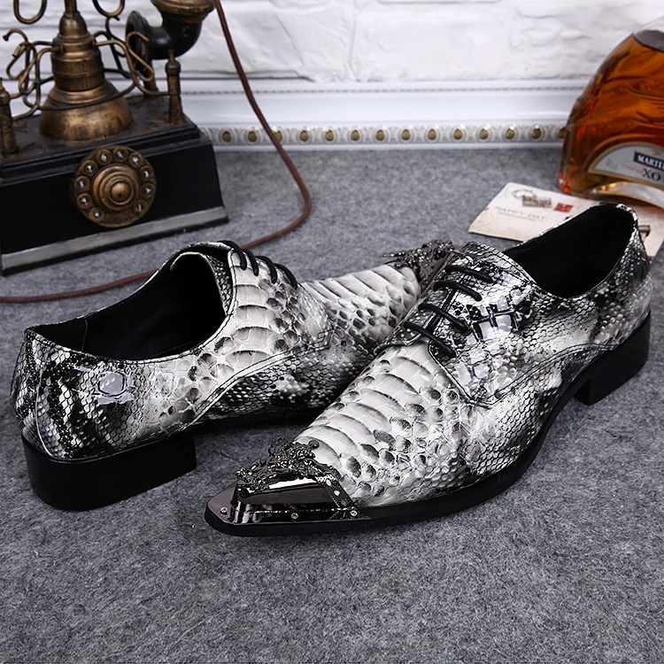 CH.KWOK Snake Print Lace Up Oxford Shoes For Men Formal Shoes Men Brogues Genuine Leather Mens Dress Shoes Men Leather Shoes
CH.KWOK Snake Print Lace Up Oxford Shoes For Men Formal Shoes Men Brogues Genuine Leather Mens Dress Shoes Men Leather Shoes