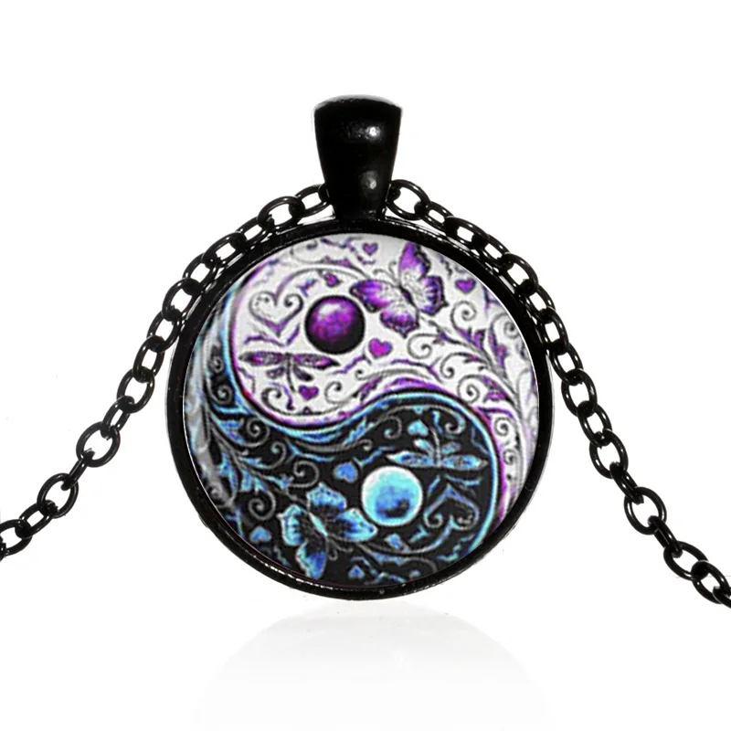 3/Color New Tai Chi Butterfly Glass Cabochon Necklace&Pendant Vintage Jewelry Women Men Necklace Chain Best Gifts XL166
3/Color New Tai Chi Butterfly Glass Cabochon Necklace&Pendant Vintage Jewelry Women Men Necklace Chain Best Gifts XL166