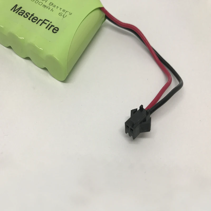 MasterFire 10PACK/LOT New 6V AA 1800mah Ni-Mh Rechargeable Battery NiMH Batteries Pack with black plug
MasterFire 10PACK/LOT New 6V AA 1800mah Ni-Mh Rechargeable Battery NiMH Batteries Pack with black plug