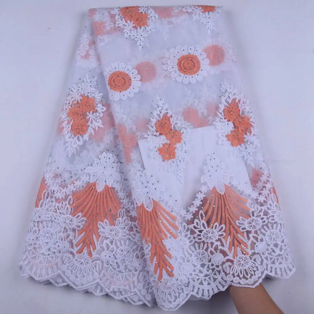 African Lace Fabric 2019 Embroidered Nigerian Laces Fabrics Bridal High Quality French Tulle Lace Fabric For Wedding Party S1653
African Lace Fabric 2019 Embroidered Nigerian Laces Fabrics Bridal High Quality French Tulle Lace Fabric For Wedding Party S1653