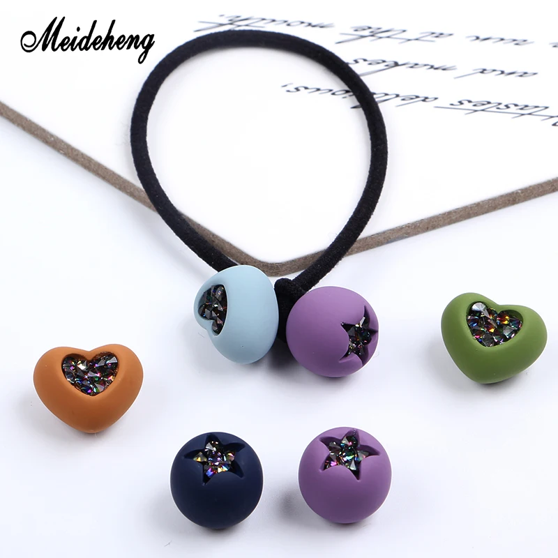 Acrylic Rubber Heart Star Beads with Rhinestones Half Hole Accessories For Jewelry Making Ornaments Design 10pcs High Quality
Acrylic Rubber Heart Star Beads with Rhinestones Half Hole Accessories For Jewelry Making Ornaments Design 10pcs High Quality