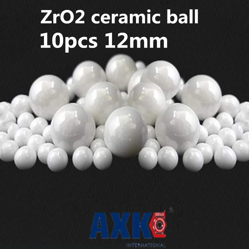 Axk 10pcs 12mm Zro2 Ceramic Balls Zirconia Balls Used In Bearing/pump/linear Slider/valvs Balls G10
Axk 10pcs 12mm Zro2 Ceramic Balls Zirconia Balls Used In Bearing/pump/linear Slider/valvs Balls G10