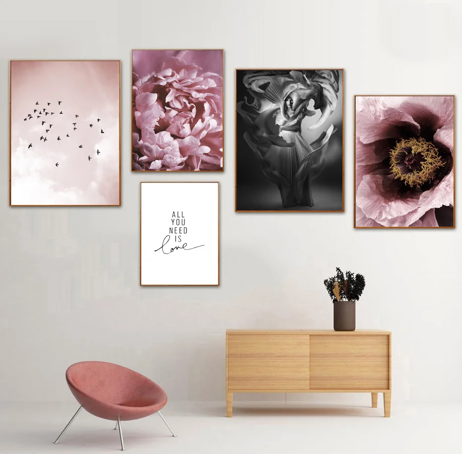 Dress Girl Peony Cloud Bird Quotes Nordic Posters And Prints Wall Art Canvas Painting Flower Wall Pictures For Living Room Decor
Dress Girl Peony Cloud Bird Quotes Nordic Posters And Prints Wall Art Canvas Painting Flower Wall Pictures For Living Room Decor
