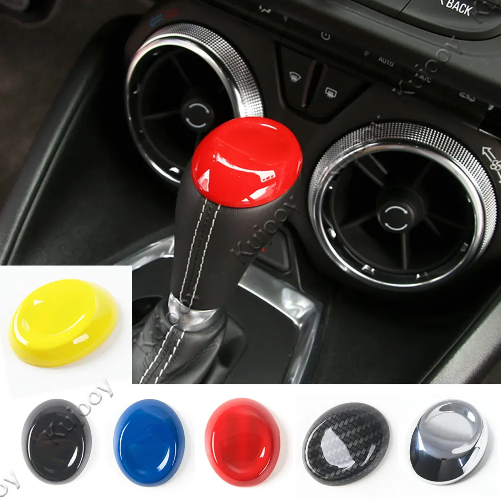 1Pcs 6Colors ABS Car Gears Panel Trim Shift Knob Head Cover Sticker Decor Frame For Chevrolet Camaro 2017+ Car Styling
1Pcs 6Colors ABS Car Gears Panel Trim Shift Knob Head Cover Sticker Decor Frame For Chevrolet Camaro 2017+ Car Styling