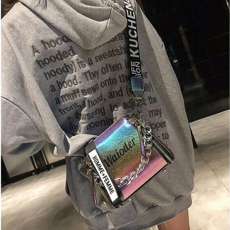 Fashion Ladies Handbag Shoulder Bags Tote Purse PU Leather Women Messenger Crossbody Laser Satchel Bag New
Fashion Ladies Handbag Shoulder Bags Tote Purse PU Leather Women Messenger Crossbody Laser Satchel Bag New