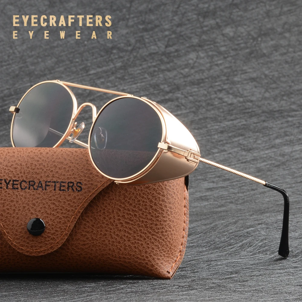 NEW Mens Womens Fashion Retro Vintage Shield Eyewear Shades Ro Metal Punk Sunglasses Gothic Steampunk Sunglasses
NEW Mens Womens Fashion Retro Vintage Shield Eyewear Shades Ro Metal Punk Sunglasses Gothic Steampunk Sunglasses