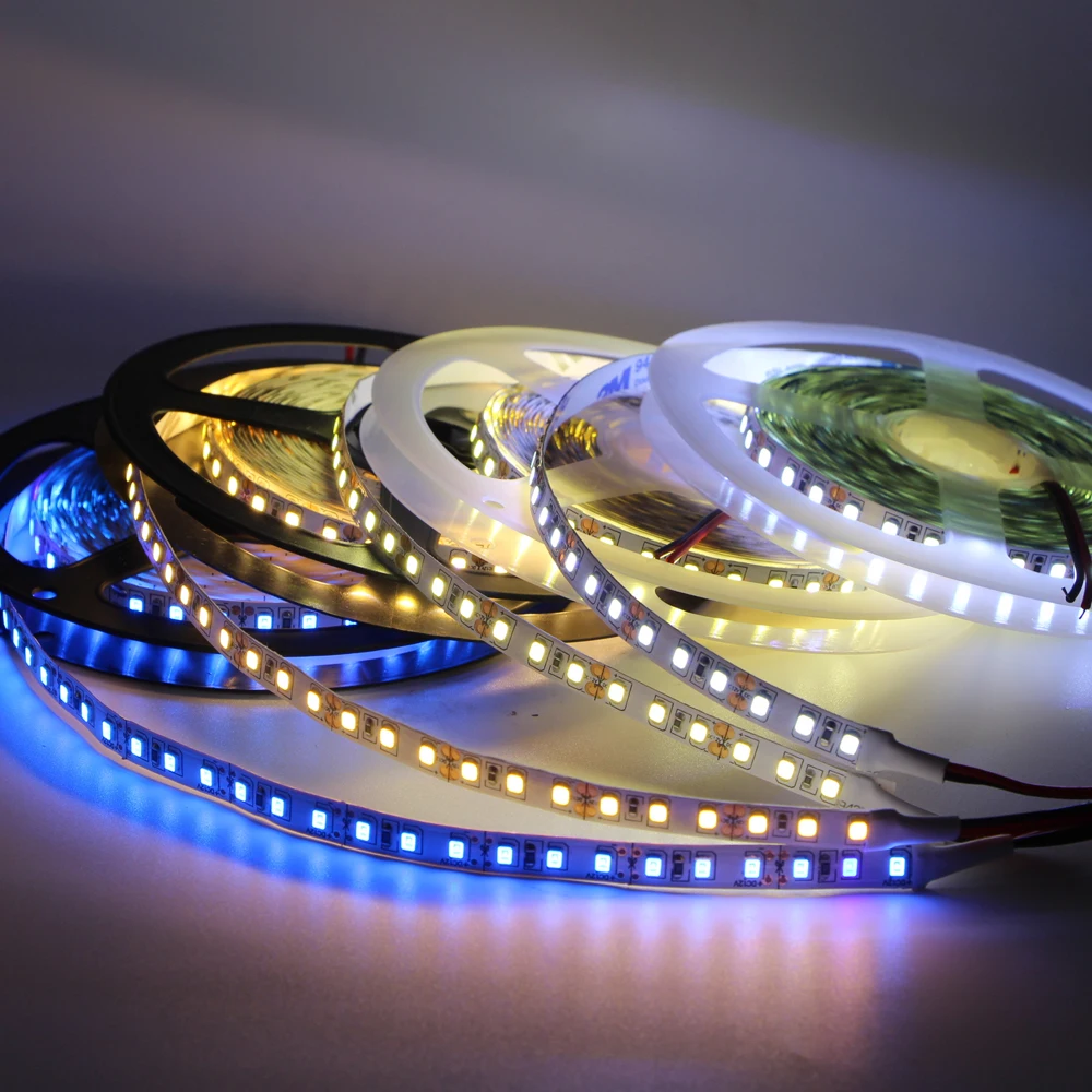 5 м 300 Светодиодная лента 5630 5730 SMD 12 в белый 3000 К 4000 к 6500 гибкая светодиодная Диодная