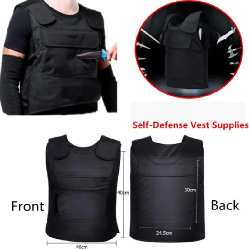 Тактическая жилетка для самообороны мужчин с защитой от ударов VestsOutdoor Личная