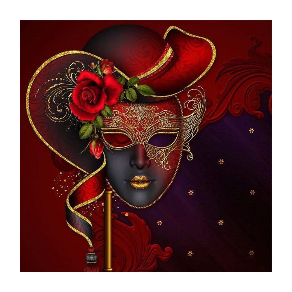 Beautiful mask diamond Embroidery diy diamond painting mosaic diamant painting 3d cross stitch diamond pictures H689
Beautiful mask diamond Embroidery diy diamond painting mosaic diamant painting 3d cross stitch diamond pictures H689
