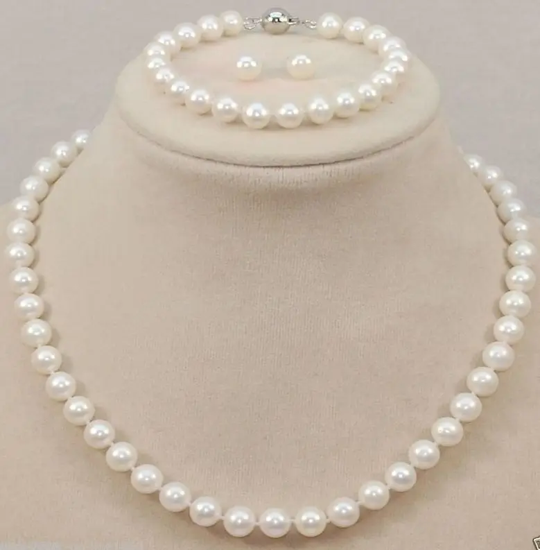 Hot selling free shipping*****stunning 9-10mm natural south seas white Pearl Necklace bracelet earrings
Hot selling free shipping*****stunning 9-10mm natural south seas white Pearl Necklace bracelet earrings