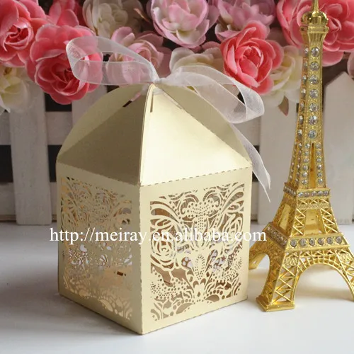 Hot Sale Laser Cut Wedding Favor Candy Box, Chocolate Packing, Chocolate Boxes for Valentine Gift Wedding Decors
Hot Sale Laser Cut Wedding Favor Candy Box, Chocolate Packing, Chocolate Boxes for Valentine Gift Wedding Decors