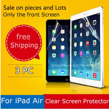 3 шт./упак. высококачественная прозрачная защитная пленка hd для ipad air 1 2 pro 9,7, прочная картонная упаковка и проверка доставки
3 шт./упак. высококачественная прозрачная защитная пленка hd для ipad air 1 2 pro 9,7, прочная картонная упаковка и проверка доставки