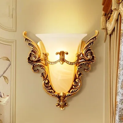 Retro Wall Lamp Rustic Style Bedside Light Classic Wall Lights for Bedroom Hotel Staircase Aisle Lights Wall Sconce Indoor Lamps
Retro Wall Lamp Rustic Style Bedside Light Classic Wall Lights for Bedroom Hotel Staircase Aisle Lights Wall Sconce Indoor Lamps