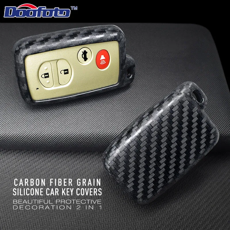 Doofoto Car Accessories For Toyota Camry Highlander Prado Crown Land Cruiser Prius Aqua Hilux Rav4 4 Button Key Case Car Styling
Doofoto Car Accessories For Toyota Camry Highlander Prado Crown Land Cruiser Prius Aqua Hilux Rav4 4 Button Key Case Car Styling