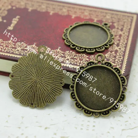 Sweet Bell (15 pieces/lot) two color Metal Alloy 25mm Round Cabochon Pendant Setting Jewelry Blanks Free shipping 6B1000
Sweet Bell (15 pieces/lot) two color Metal Alloy 25mm Round Cabochon Pendant Setting Jewelry Blanks Free shipping 6B1000