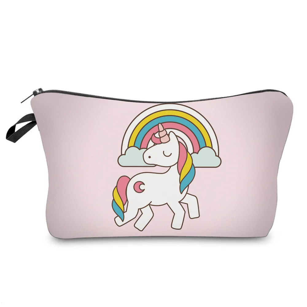 2018 Cosmetic Bags unicorn 3D printing Make up Bag New Fashion Brand makeup Bags 3D Printing Women Travel Makeup Bag
2018 Cosmetic Bags unicorn 3D printing Make up Bag New Fashion Brand makeup Bags 3D Printing Women Travel Makeup Bag