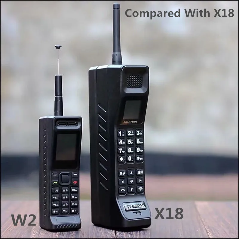 Luxury Retro Telefone W2 4800mAh Big Battery Power Bank Push-botton Mobile Phone Magic Voice 4 Sims FM Radio Classical Cellphone
Luxury Retro Telefone W2 4800mAh Big Battery Power Bank Push-botton Mobile Phone Magic Voice 4 Sims FM Radio Classical Cellphone