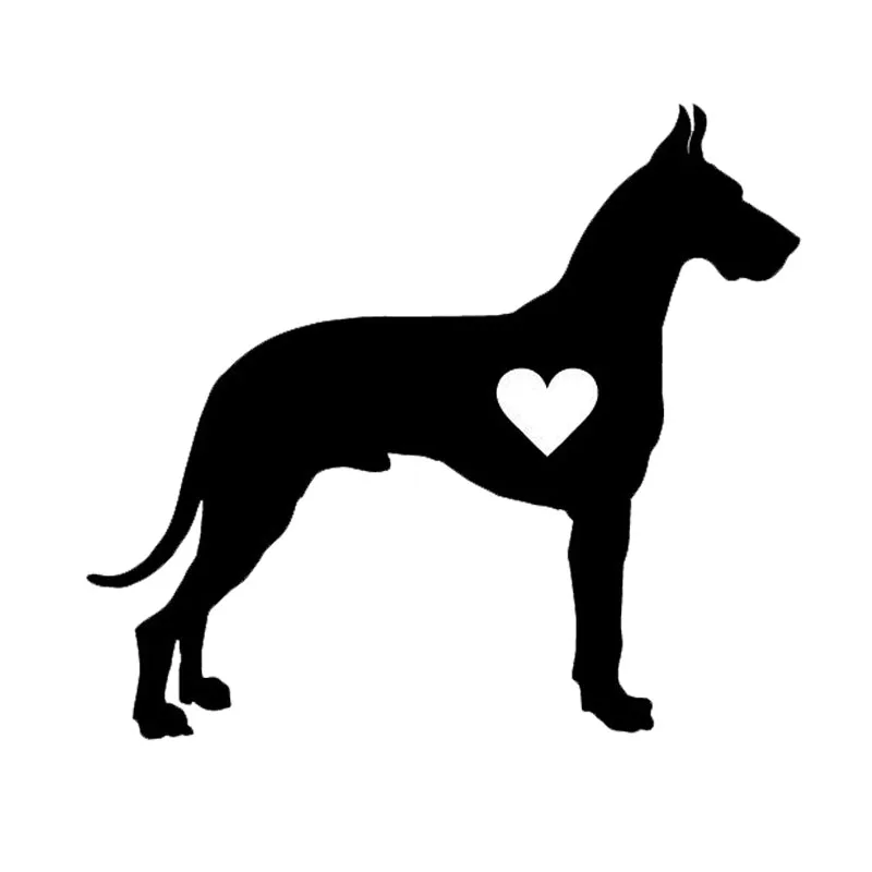 15.5*13.8CM Great Dane Heart Fashion Creative Cartoon Car Stickers Motorcycle Accessories Black/Sliver C6-1545
15.5*13.8CM Great Dane Heart Fashion Creative Cartoon Car Stickers Motorcycle Accessories Black/Sliver C6-1545