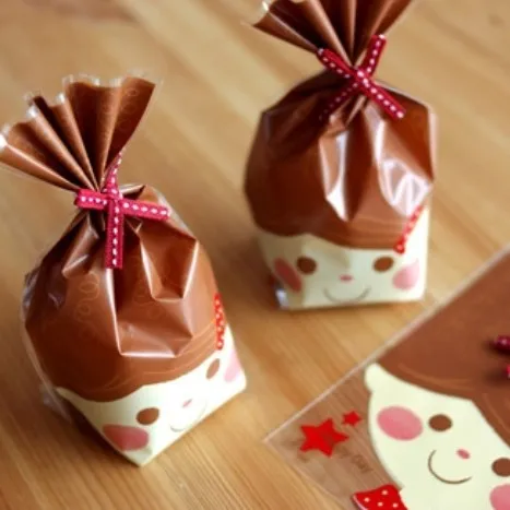 200 Pcs Cute Doll Cookie Bags,Plastic Cellophane Flat Open Top,For Bakery Gift Candy Biscuit cake Packaging Packing 14x21 cm
200 Pcs Cute Doll Cookie Bags,Plastic Cellophane Flat Open Top,For Bakery Gift Candy Biscuit cake Packaging Packing 14x21 cm