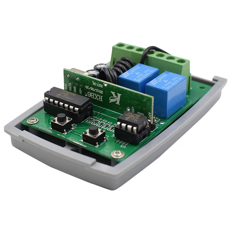 433mhz Rolling code Remote Control Compatible AVIDSEN 104251, 104250, 104250 OLD, 104250 RED, 104257, 104350 2-channel receiver
433mhz Rolling code Remote Control Compatible AVIDSEN 104251, 104250, 104250 OLD, 104250 RED, 104257, 104350 2-channel receiver