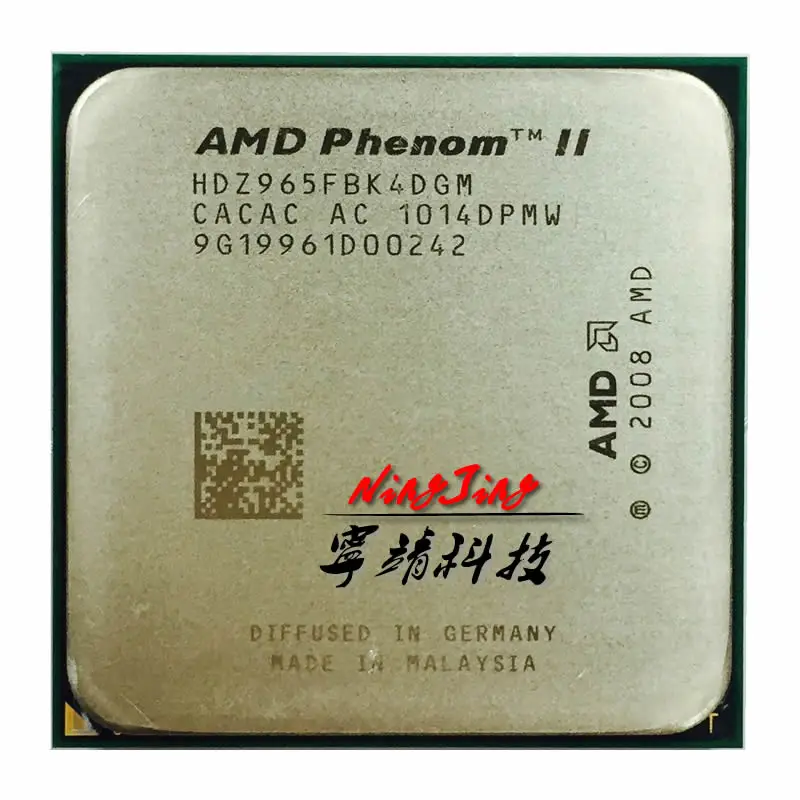 Четырехъядерный процессор AMD Phenom II X4 965 3 4 ГГц разъем AM3|socket am3|phenom ii x4 965x4 |