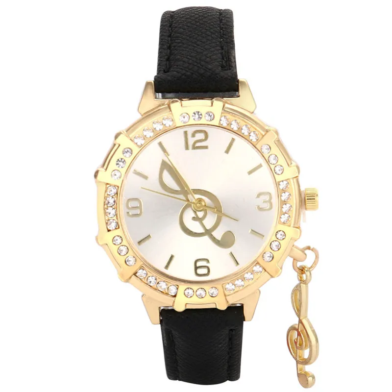 Women's Watches Best Sellers Featured Rhinestone music symbol pendant Montre Femme Acier Inoxydable Relojes Para Mujer Fi
Women's Watches Best Sellers Featured Rhinestone music symbol pendant Montre Femme Acier Inoxydable Relojes Para Mujer Fi