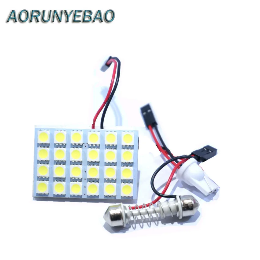 AORUNYEBAO 100 шт. Автомобильная панель света LED 5050 24SMD белый DC 12 В с T10 переходник для фестона освещение для чтения в машине Купол лампы багажника
AORUNYEBAO 100 шт. Автомобильная панель света LED 5050 24SMD белый DC 12 В с T10 переходник для фестона освещение для чтения в машине Купол лампы багажника