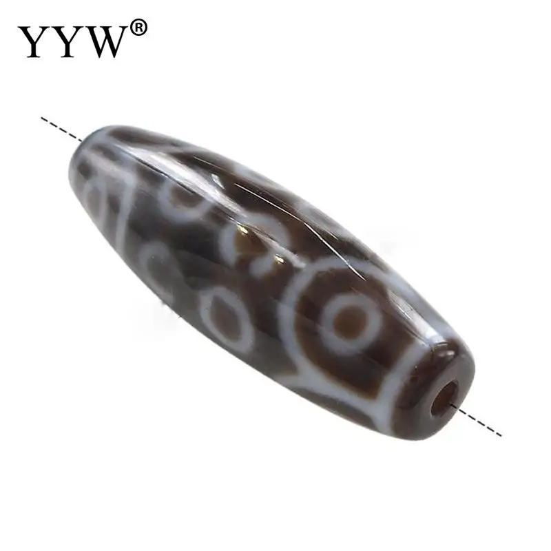 Natural Tibetan Agates Stone Dzi Beads Oval Eighteen-Eyed & Two Tone 38x12mm Hole Approx 2.5mm Sold By Pc
Natural Tibetan Agates Stone Dzi Beads Oval Eighteen-Eyed & Two Tone 38x12mm Hole Approx 2.5mm Sold By Pc