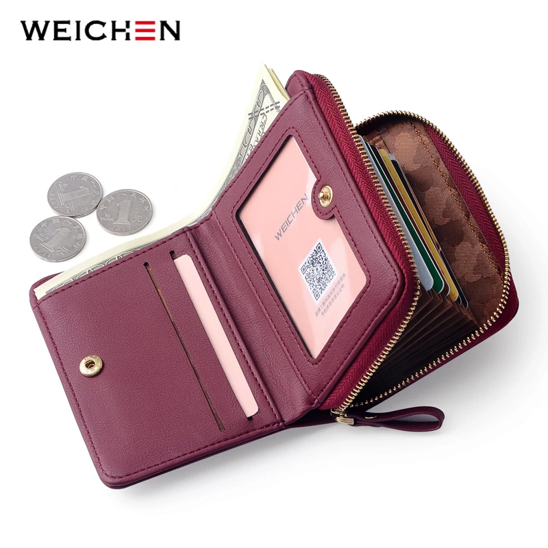 Кошелек женский WEICHEN, вместительный, складной, на молнии, с отделением для кредитных карт, кошельки для карт
Кошелек женский WEICHEN, вместительный, складной, на молнии, с отделением для кредитных карт, кошельки для карт