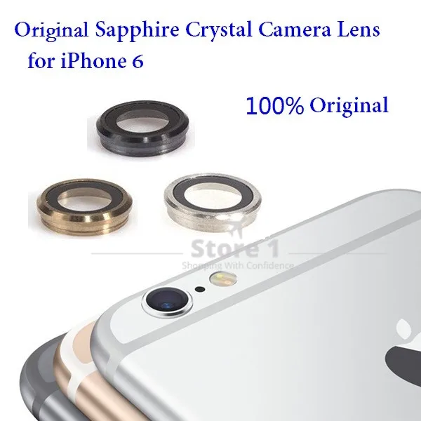 100% Original for Apple iPhone 6 Camera Lens; Sapphire Crystal Back Camera Glass Lens with Frame for iPhone 6 4.7 inch
100% Original for Apple iPhone 6 Camera Lens; Sapphire Crystal Back Camera Glass Lens with Frame for iPhone 6 4.7 inch