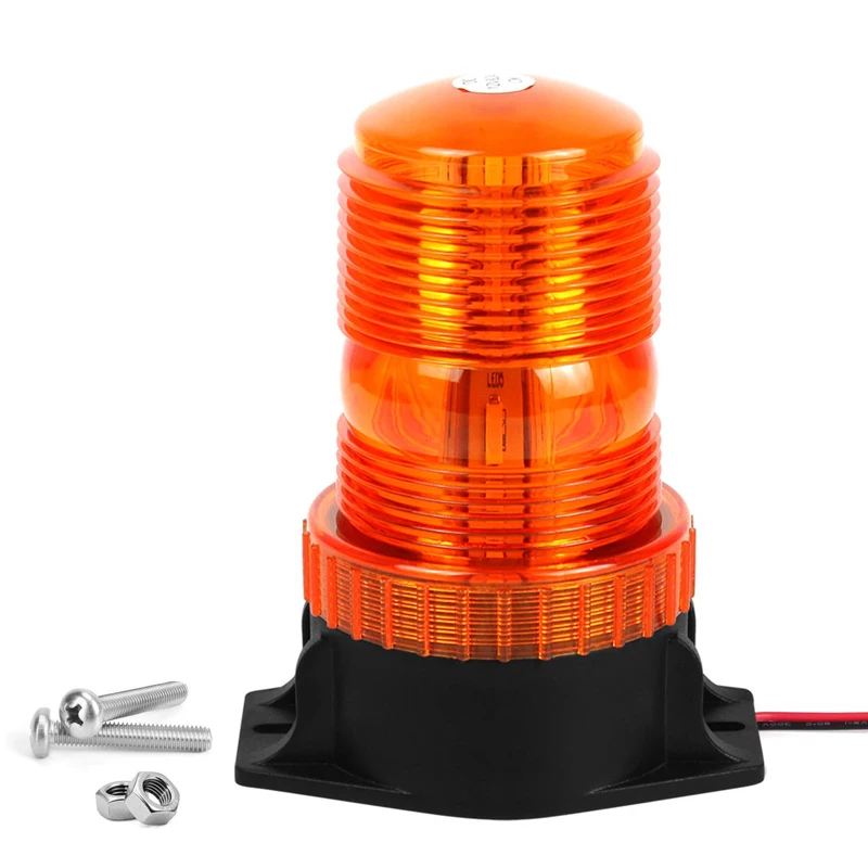30 High Intensity SMD 5730 LED Amber Yellow 15W Emergency Warning Flashing Safety Strobe Beacon Light Waterproof
30 High Intensity SMD 5730 LED Amber Yellow 15W Emergency Warning Flashing Safety Strobe Beacon Light Waterproof