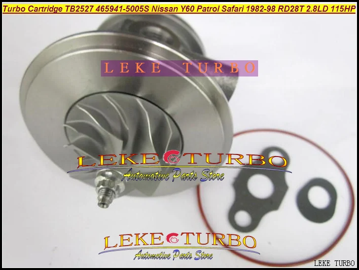 Turbo Cartridge CHRA TB2527 465941 452022 465941-0005 14411-22J01 14411-22J00 14411-22J02 1441122J00 For NISSAN Patrol Y60 RD28T
Turbo Cartridge CHRA TB2527 465941 452022 465941-0005 14411-22J01 14411-22J00 14411-22J02 1441122J00 For NISSAN Patrol Y60 RD28T