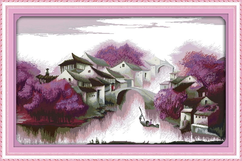 Purple dream cross stitch kit 14ct 11ct count printed canvas stitching embroidery DIY handmade needlework
Purple dream cross stitch kit 14ct 11ct count printed canvas stitching embroidery DIY handmade needlework