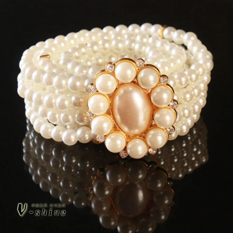 Lengthen winter all-match pearl belly chain women's white rhinestone fur decoration wide belt H458
Lengthen winter all-match pearl belly chain women's white rhinestone fur decoration wide belt H458
