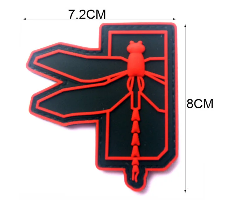 PVC Dragonfly Embroidered Applique Tactics Morale Backpack Red Yellow White Badge Moral Military Armband Rubber Patch Badge
PVC Dragonfly Embroidered Applique Tactics Morale Backpack Red Yellow White Badge Moral Military Armband Rubber Patch Badge