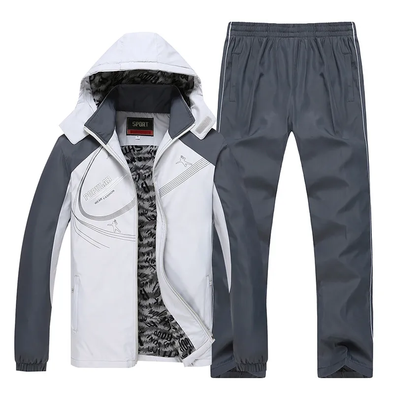 New Fashion Men's Winter Tracksuits Thicken Warm Coat + Pants Suit Casual Male Sportswear Coats Hoodie Jacket Sets Plus Size 6XL
New Fashion Men's Winter Tracksuits Thicken Warm Coat + Pants Suit Casual Male Sportswear Coats Hoodie Jacket Sets Plus Size 6XL