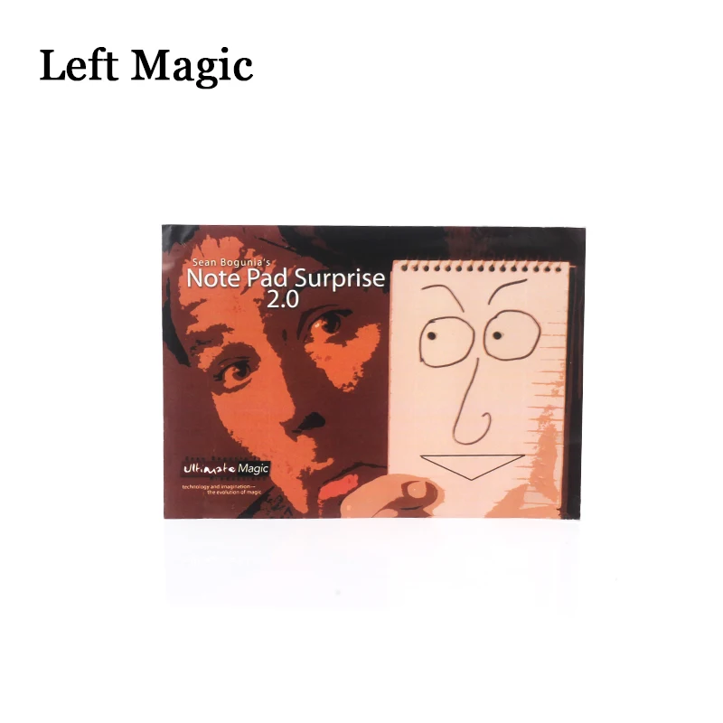 Note Pad Surprise 2.0 ( DVD+Gimmick ) Magic Tricks Stage Close Up Magic Props Fun Magic Gimmick Illusions Mentalism Accessories
Note Pad Surprise 2.0 ( DVD+Gimmick ) Magic Tricks Stage Close Up Magic Props Fun Magic Gimmick Illusions Mentalism Accessories