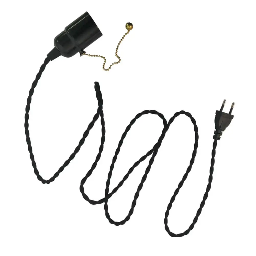 LED Lamp Holder With Cable Switch Plug American Village Style 220V DIY Celling Lamp Accessories Simple E27 Small Light
LED Lamp Holder With Cable Switch Plug American Village Style 220V DIY Celling Lamp Accessories Simple E27 Small Light